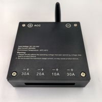 Vente directe usine – Panneau de commande à 4 interrupteurs sans fil avec voyants LED, 12 V universel pour excavatrices et véhicules tout-terrain