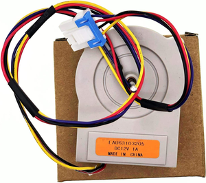 Moteur de ventilateur de condenseur pour <span class=keywords><strong>réfrigérateur</strong></span>-congélateur <span class=keywords><strong>LG</strong></span> EAU63103205 73132 73133 LFXS24623B compatible 12V 4 broches CC remplace 4509125 - Product Image 5