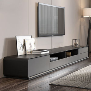 Lusso moderno Cabinet TV stile semplice pavimento-in piedi per la casa e soggiorno caratteristica con lo stoccaggio - Product Image 2