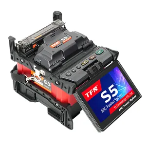 Tfn S5 6 động cơ 80km mainline sợi quang splicer hiệu suất máy quang Fusion splicer