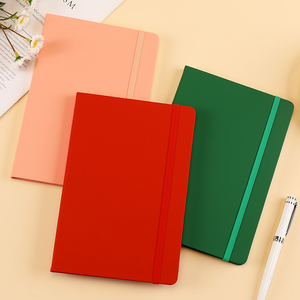 Funda Personalizada para Cuaderno A5 de Piel Sintética con Correa y Logotipo Personalizado - Opción de Regalo para Uso Escolar/de Oficina - Product Image 1