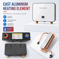 Chauffe-eau électrique instantané intelligent 6KW 220V pour salle de bain et cuisine, sous évier, sans réservoir, pour douche
