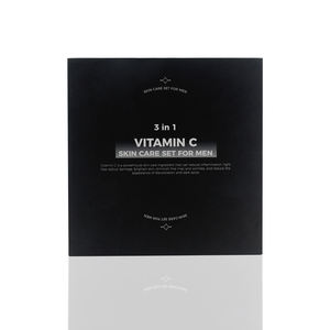 Etiqueta privada Vitamin C Serum Cream Cleanser Korea Skin Care Set <span class=keywords><strong>Kit</strong></span> para hombres - Product Image 2