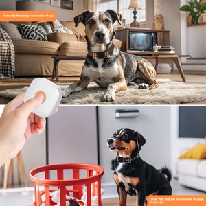 2025 Mini Control remoto interactivo recargable E-<span class=keywords><strong>Collar</strong></span> entrenamiento de perros IP67 plástico impermeable recordatorios de vibración sin golpes para - Product Image 5