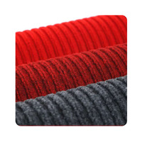 Tapis en rouleau à double nervure en polyester aiguilleté avec base antidérapante et absorbante en caoutchouc, couleur gris foncé