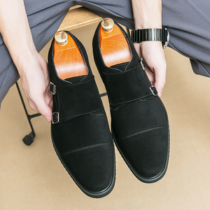 <span class=keywords><strong>Mocasines</strong></span> de Ante para <span class=keywords><strong>Hombre</strong></span>, Estilo Italiano, Cómodos, Tallas 38-46, Zapatos Oxford de Vestir para Oficina, Negocios, Sin Cordones - Product Image 1