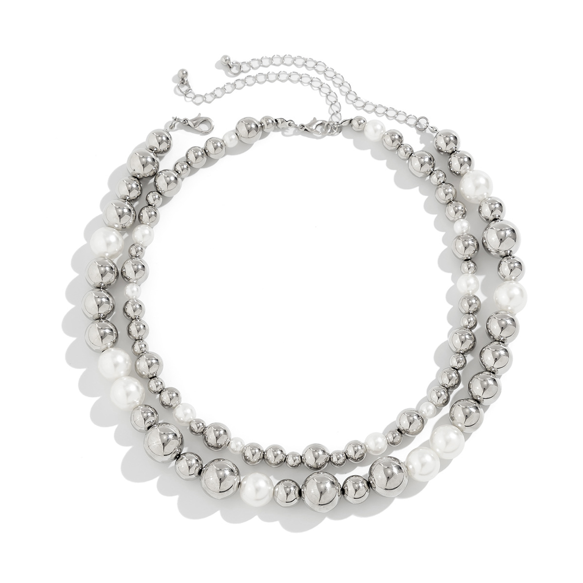 Geometrica Rotonda Sfera Choker Collana Catena Spessa Collane Punk