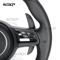 Volant de direction entièrement en cuir sur mesure adapté à Porsche 718 911 971 959 992 Boxster 997 Macan Panamera Racing Wheel Convertible