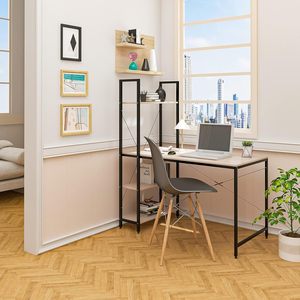 2026 Cheap <b>Adjustable</b> White Design Top Work Furniture Modern Laptop Stand Home <b>Table</b> Computer Office Desk - Product Image 6