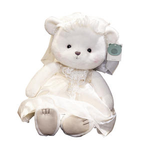 ตุ๊กตา<span class=keywords><strong>หมี</strong></span>คู่ตุ๊กตาหมียัดนุ่นสำหรับงานแต่งงานของขวัญแต่งงาน - Product Image 1