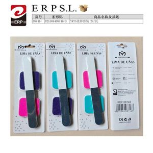 Lima De Unas Nail File Set 24 Pack Manicure Tool Kit For Home Use - Product Image 1