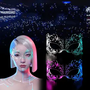Nouvel arrivage de lunettes lumineuses Led Cyberpunk Lunettes d'équipement de danse pour événements de fête