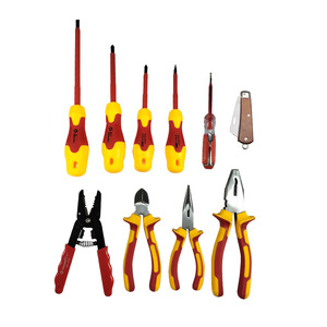 Pengguang Electrical Insulation Tool Set 10 Pieces Hand Tools Screwdriver Pliers Kit For Household Repair - Product Image 2