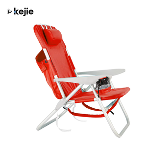 Kejie <span class=keywords><strong>Moon</strong></span> <span class=keywords><strong>Chair</strong></span> Moderne Aluminium Opvouwbare Camping- en Strandstoel met 600D Polyester Stof Draagbaar Buitenmeubilair - Product Image 1