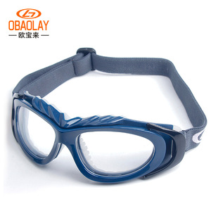 OBAOLAY Sports <b>Glasses</b> Full Rim UV400 Anti-Fog <b>Adjustable</b> Strap For Basketball - Product Image 3