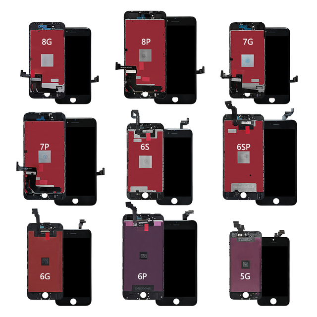 OEM Mobile Phone Lcds Original Phone Lcd Touch Screen for iphone 5 6 7 8 Plus X Xr Xs Max 11 Display
