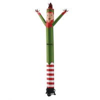 Mascotte publicitaire gonflable personnalisée Star Man pour événements de grand ouverture, figurine aérienne dansante et agitant les bras, Sky Dancer
