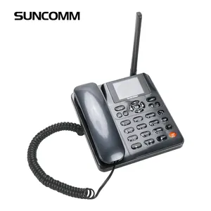 Hot selling customizable 4G VOLTE android cordless telephone SUNCOMM LTE 818 WIFI hotspot office wireless desktop phone