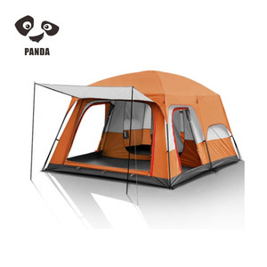 Tente de camping familiale portable, coupe-vent, double couche, ouverture automatique rapide pour les voyages d'été - Product Image 3