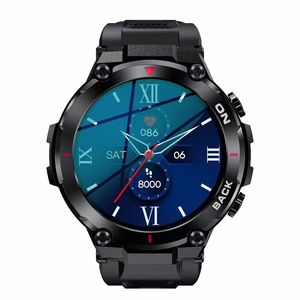 Écran rond rappel de sédentarité surveillance de la fréquence cardiaque navigation GPS sport montre intelligente bracelet - Product Image 1