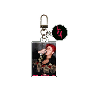 KPOP ATEEZ Acrílico Llavero <span class=keywords><strong>EL</strong></span> MUNDO EP.2 : OUTLAW Album HD Figura Llavero Bolsa Colgante Hongjoong Yunho Seonghwa San Fans Regalo - Product Image 3