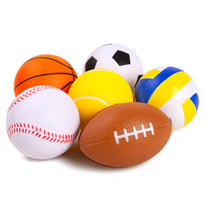 2025 नए आगमन पु फोम बॉल 9 सेमी तनाव राहत खिलौना बच्चों के लिए हाथ कलाई व्यायाम के लिए - Product Image 1