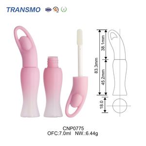 Estuche para Brillo Labial, Tubos Mate para Brillo Labial, Llavero, Envase Vacío para Brillo Labial, Tubos de Plástico para Cosméticos - Product Image 2