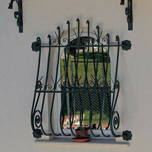 Rejillas simples <span class=keywords><strong>de</strong></span> hierro <span class=keywords><strong>para</strong></span> <span class=keywords><strong>ventanas</strong></span> Diseño <span class=keywords><strong>de</strong></span> barra horizontal minimalista <span class=keywords><strong>para</strong></span> líneas limpias y vistas despejadas - Product Image 3