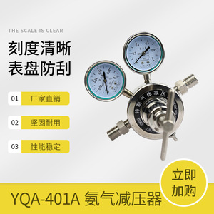 YQA-401A เครื่องปรับแรงดันแอมโมเนีย 0.1*1MPa สแตนเลสแบบขั้นตอนเดียวสำหรับใช้กับแอมโมเนีย - Product Image 4