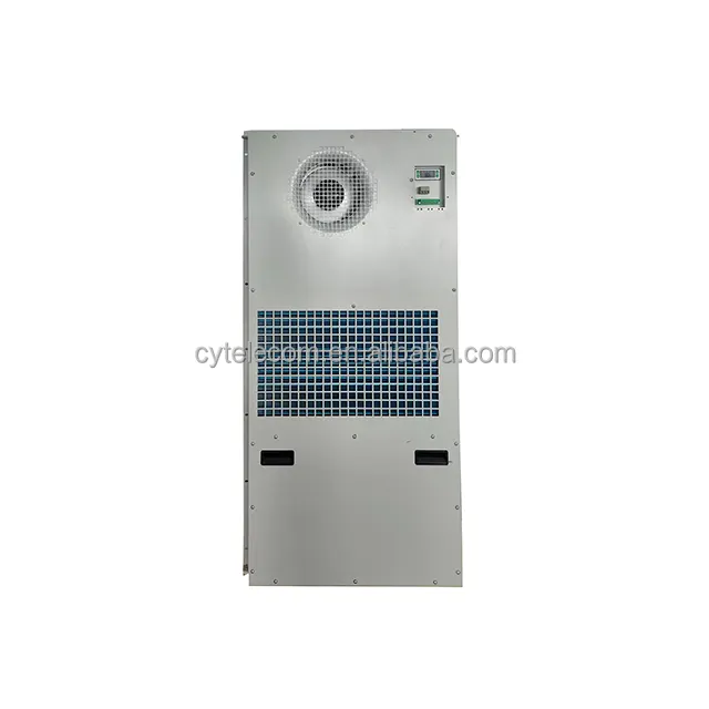 5000W Outdoor Elektrische Telecom Deur Gemonteerd R134a Dc 48V/AC220V Industriële Kast Airconditioner Voor Panel Onderdak behuizing