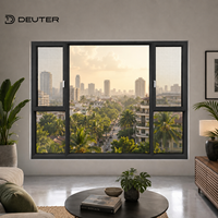 Ventanas Abatibles y Oscilobatientes de Aluminio con Reducción de Ruido, Rotura de Puente Térmico, Triple Sellado, Vidrio Laminado, Rendimiento Acústico para Casas de Lujo