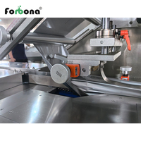 Machine à emballer à flux automatique Forbona étiquetage d'emballage de produits frais en plastique pour gourde amère céleri poireau champignon coriandre