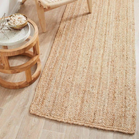 Runner Jute Rug Long Hallway Natural Fiber Carpet For Corridor Staircase Entryway And Kitchen Aisle Farmhouse
