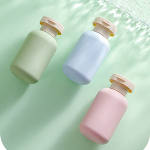 Botellas de Gel de Ducha con Logotipo Personalizado, Artículos de <span class=keywords><strong>Viaje</strong></span> y Cuidado de la Piel, Envase de PE de 60 ml, Botella de Champú de 2 Onzas, Tamaño de Muestra, Azul - Product Image 6
