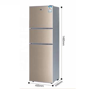 Refrigerador Vertical de Alta Calidad de 132L, Refrigerador Compacto de 3 Puertas para el Hogar - Product Image 6