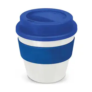 Ecoffee 대나무 8oz 여행 컵-진한 파란색