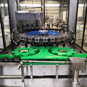 Gofar Haute Vitesse Sauce Plastique Nettoyage <span class=keywords><strong>Verre</strong></span> Rinçage Automatique Rotatif Flip Type Bouteilles Machine <span class=keywords><strong>À</strong></span> Laver 1000-12000bph - Product Image 4