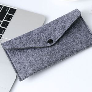 Cheap Felt Purse Wallet Storage Bag Colorful Cash Card Holder <b>Glasses</b> Mobile Phone <b>Case</b> <b>for</b> Women - Product Image 2