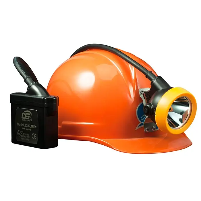 KL5LMC 15000 lux 7.8Ah mining light corded led miner cap lamp rechargeable mining lamp with charger