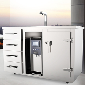 Dispensador de Agua Caliente Comercial de Escritorio, Calentador de Agua Táctil Inteligente de Acero Inoxidable, Dispensador de Agua Caliente Inteligente Bajo Mostrador - Product Image 6