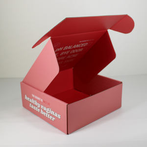 Logotipo personalizado Sello adhesivo postal <span class=keywords><strong>Caja</strong></span> abierta Cinta con <span class=keywords><strong>cremallera</strong></span> Tiras <span class=keywords><strong>de</strong></span> direccionamiento Laminación mate Papel rígido Envío Correo postal - Product Image 5