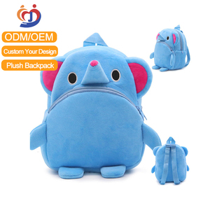 กระเป๋าเป้ผ้ากำมะหยี่สำหรับเด็กอนุบาลกระเป๋านักเรียนลายการ์ตูน - Product Image 2
