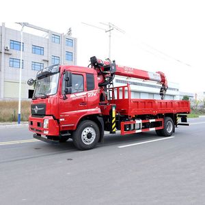 รถบรรทุกติดเครน Dongfeng D3V 4*2 พร้อมเครนบูมตรง Changxing 8 ตัน กำลังยกสูง ควบคุมง่าย - Product Image 2