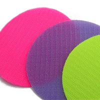 Crochets et boucles autocollants pour ruban adhésif magique, marqueurs circulaires en polyester pour tapis, points pour papier peint et sol pour la salle de classe
