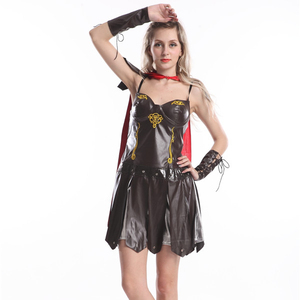 Ecowalson Halloween Purim adulto antiguo romano griego Guerrero gladiador <span class=keywords><strong>disfraz</strong></span> Caballero Julius Caesar disfraces para mujeres - Product Image 1