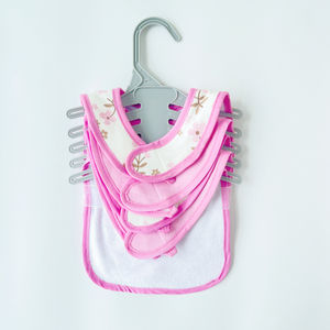 <span class=keywords><strong>Bavoirs</strong></span> en tissu Burp avec crochet et boucle alimentation salive bave coton prix usine bébé peau amicale nouveau-né imprimé soutien 360 ensemble - Product Image 5