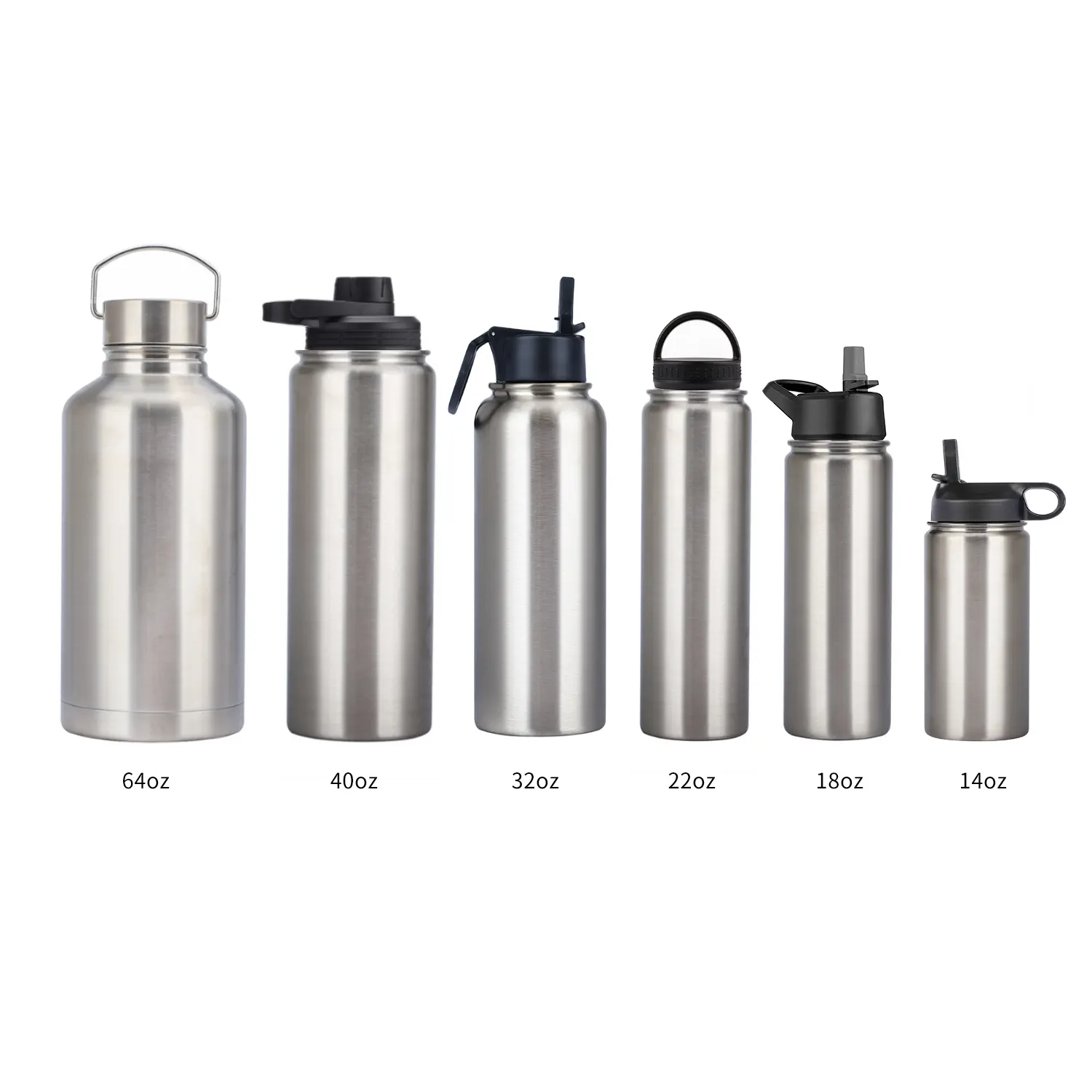 Wholesale 32oz 64oz Double Wall Insulated Stainless Steel Copper Thermoses Sport Water Bottle with Tea Infuser vacuum cup flask