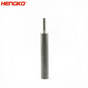 HENGKO OEM Diffuser Gelembung Baja Tahan Karat 0.5 2 Mikron Batu Karbonasi CO <span class=keywords><strong>CO2</strong></span> Ozone Sparger untuk Bir - Product Image 1