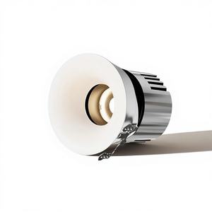 Lámpara de Techo Empotrada Ajustable Sin Marco, 12W, Comercial, Antideslumbrante, LED, Foco, IP65, 90mm - Product Image 1