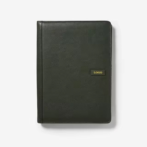 Cossni personnalisé A5 planificateur en cuir Journal cahier <span class=keywords><strong>livre</strong></span> veste couverture classique affaires fermeture éclair voyage végétalien cuir <span class=keywords><strong>livre</strong></span> manchon - Product Image 2